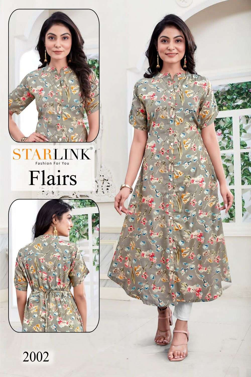 Flairs By Starlink 2001 To 2010 Series Beautiful Stylish Fancy Colorful Casual Wear & Ethnic Wear Modal Viscose Prints Kurtis At Wholesale Price