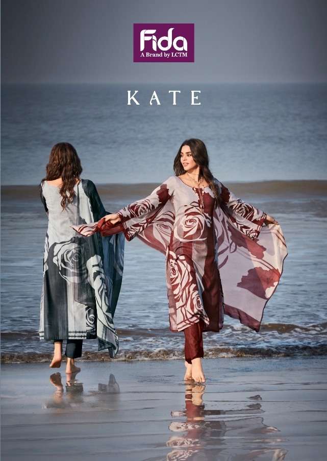 KATE BY FIDA 1001 TO 1006 SERIES BEAUTIFUL FESTIVE SUITS COLORFUL STYLISH FANCY CASUAL WEAR & ETHNIC WEAR COTTON SLUB DRESSES AT WHOLESALE PRICE