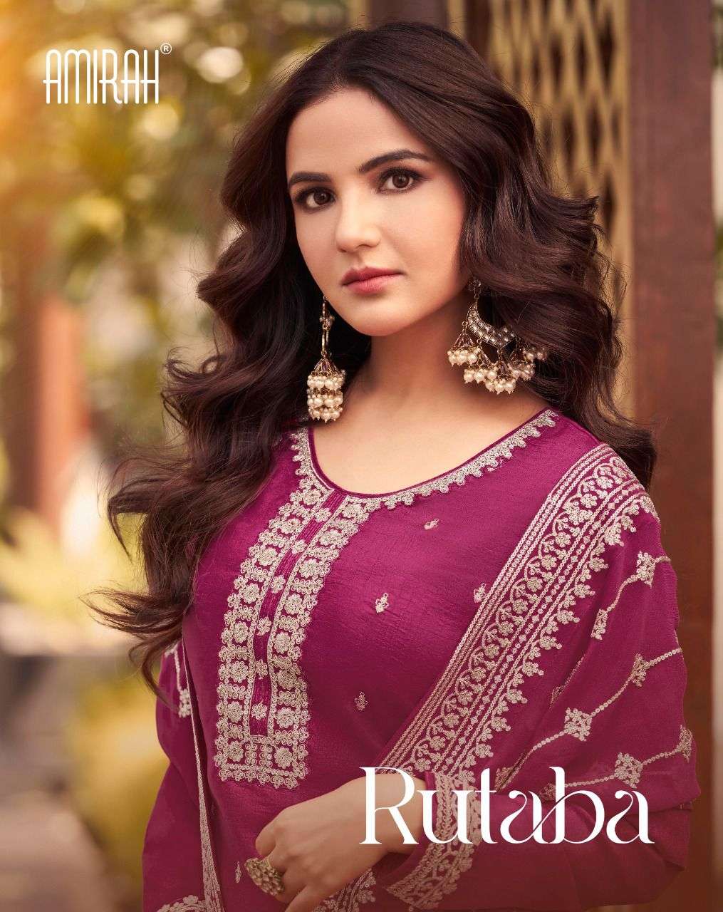 Rutaba By Amirah 16081 To 16086 Series Beautiful Suits Colorful Stylish Fancy Casual Wear & Ethnic Wear Dola Silk Dresses At Wholesale Price