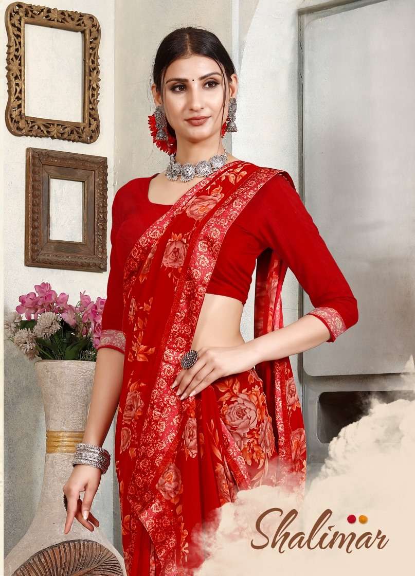 Shalimar By Mintorsi 2101 To 2106 Series Indian Traditional Wear Collection Beautiful Stylish Fancy Colorful Party Wear & Occasional Wear Satin Sarees At Wholesale Price
