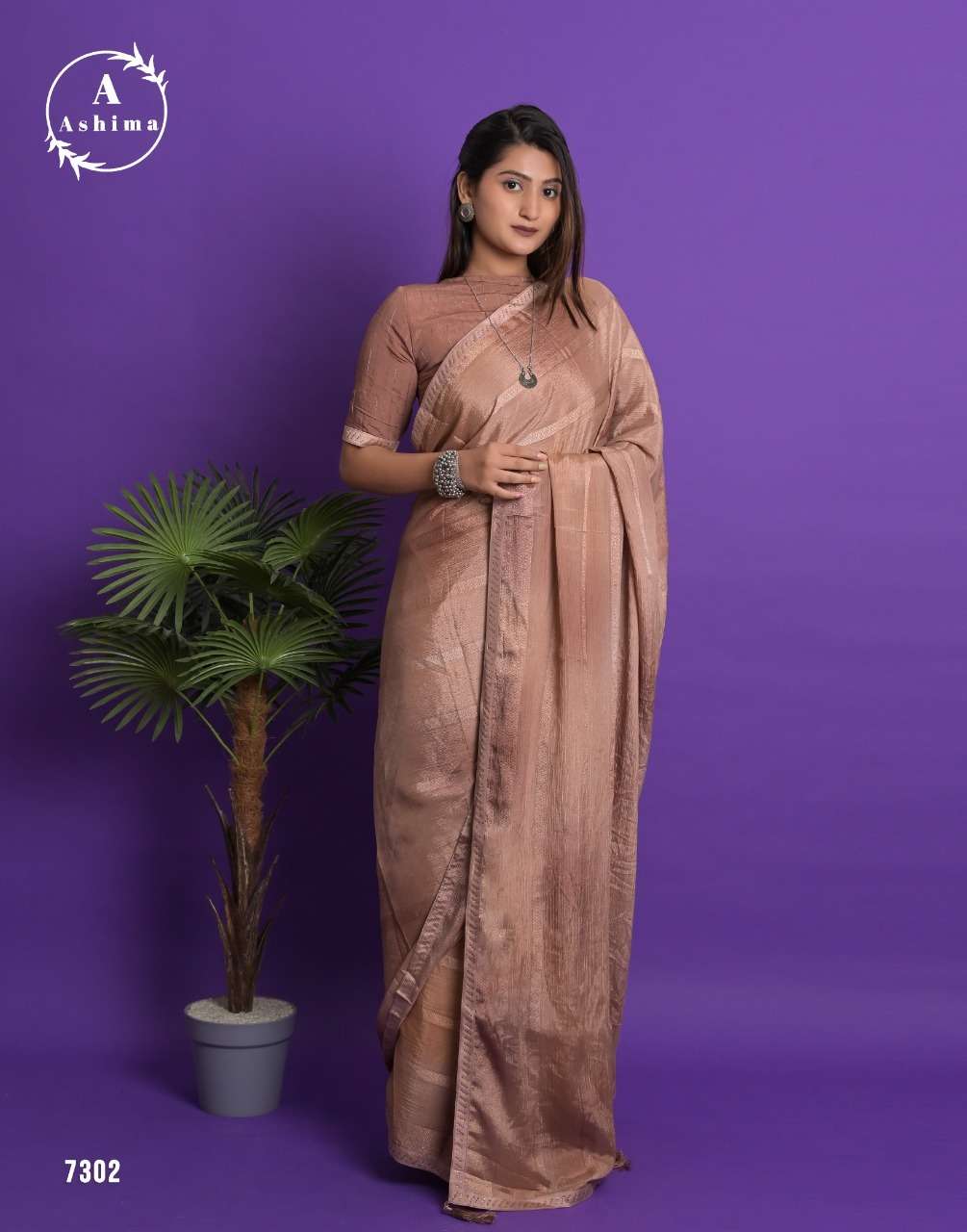 Spray Chinnon By Ashima 7301 To 7308 Series Indian Traditional Wear Collection Beautiful Stylish Fancy Colorful Party Wear & Occasional Wear Chinnon Print Sarees At Wholesale Price