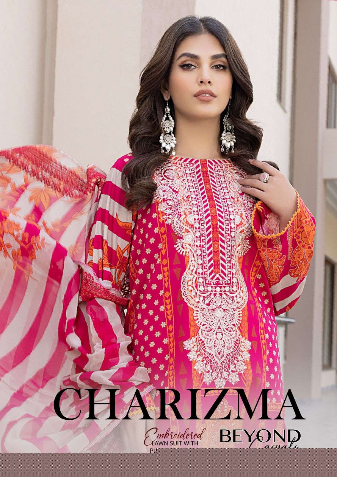 Beyond Casual By Charizma 1111 To 1114 Series Beautiful Pakistani Suits Colorful Stylish Fancy Casual Wear & Ethnic Wear Pure Lawn Cotton Embroidered Dresses At Wholesale Price