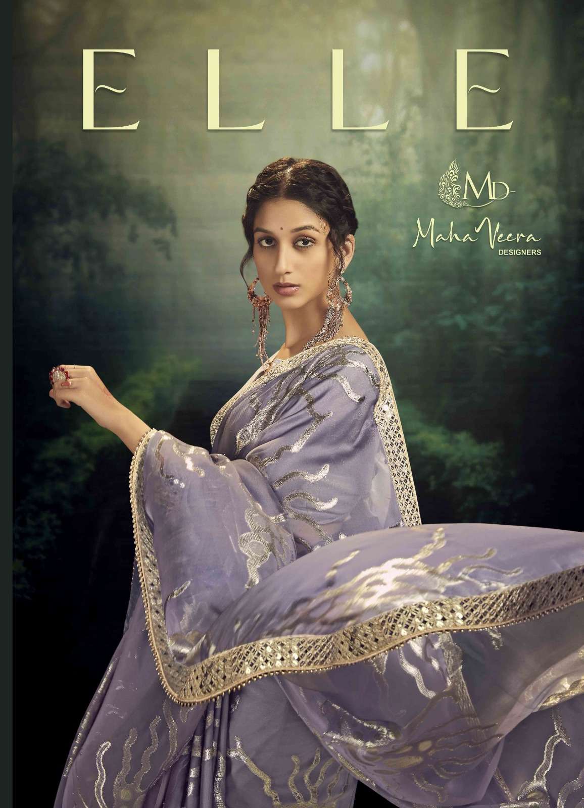 Elle By Maha Veera Designer 2201 To 2206 Series Indian Traditional Wear Collection Beautiful Stylish Fancy Colorful Party Wear & Occasional Wear Rangoli Jacquard Sarees At Wholesale Price