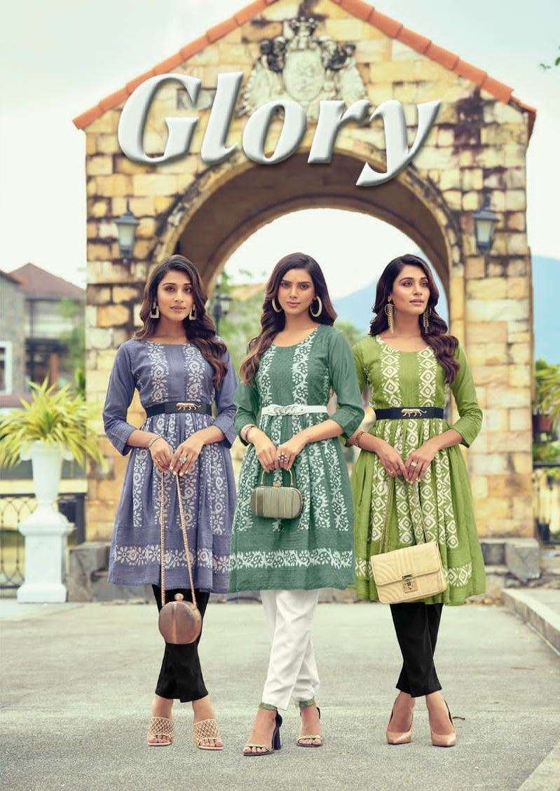 Glory By Poonam Designer 10001 To 10008 Series Designer Stylish Fancy Colorful Beautiful Party Wear & Ethnic Wear Collection Soft Viscose Print Kurtis At Wholesale Price