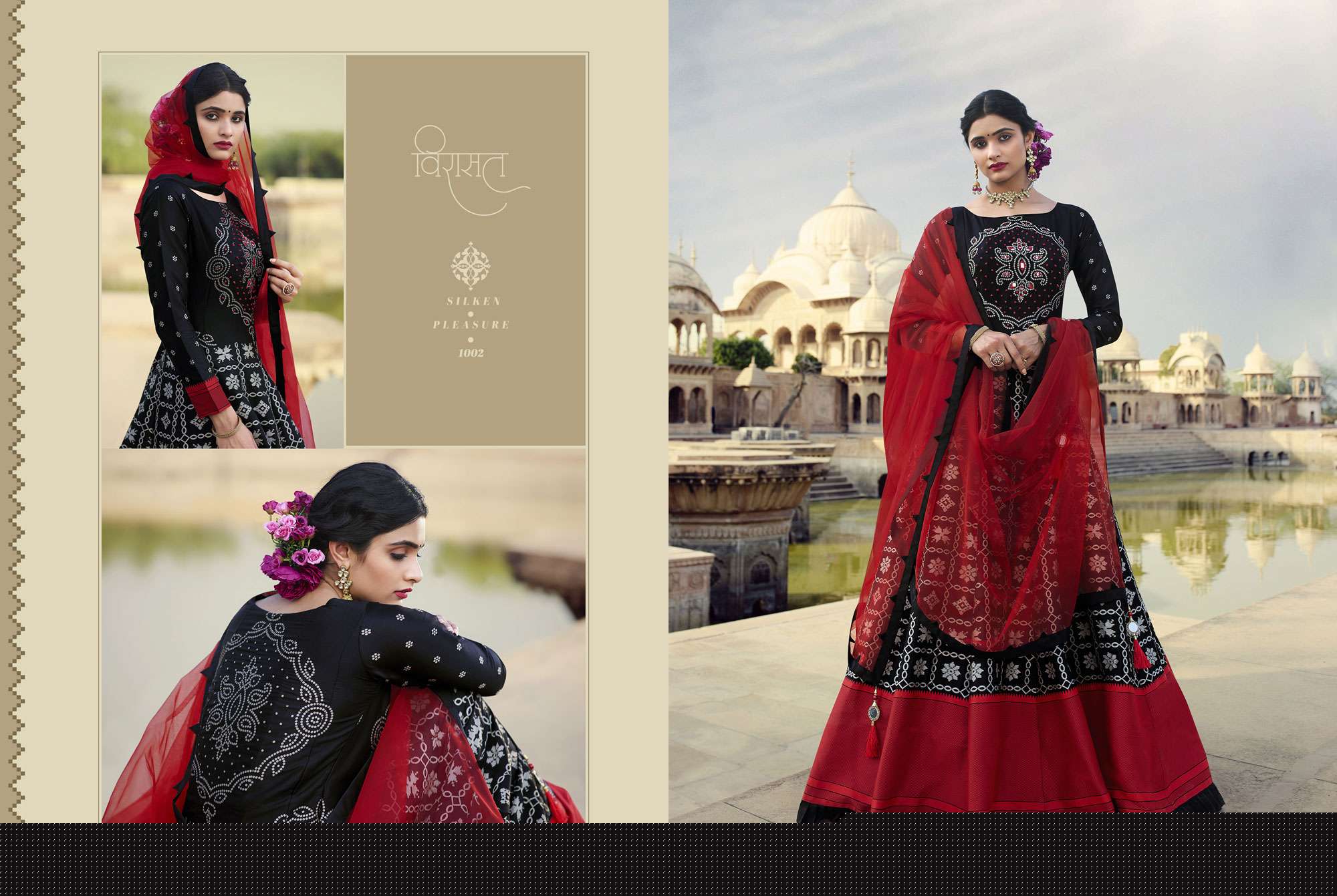 Kadambari By Virasat Beautiful Stylish Fancy Colorful Casual Wear & Ethnic Wear Raw Silk/Jacquard Gowns With Dupatta At Wholesale Price