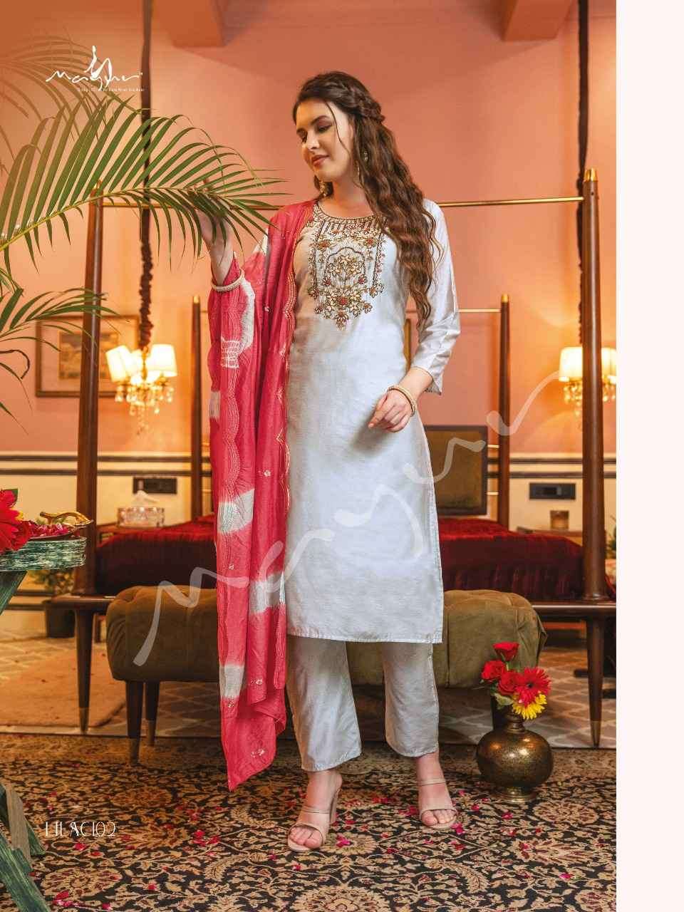Lilac By Mayur 101 To 106 Series Beautiful Festive Suits Colorful Stylish Fancy Casual Wear & Ethnic Wear Heavy Modal Dresses At Wholesale Price