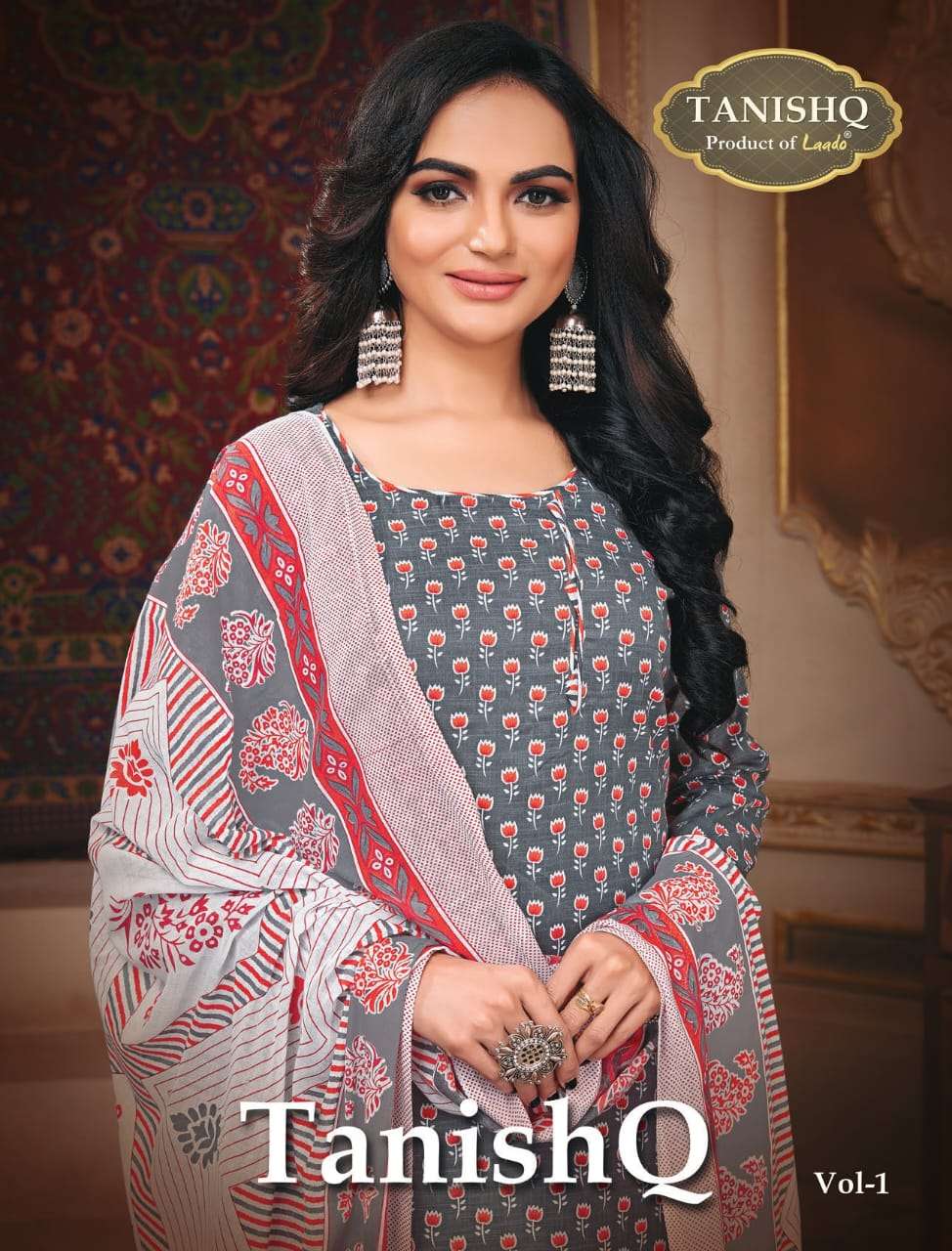 Tanishq Vol-1 By Tanishq 1001 To 1012 Series Beautiful Stylish Festive Suits Fancy Colorful Casual Wear & Ethnic Wear & Ready To Wear Heavy Cotton Dresses At Wholesale Price