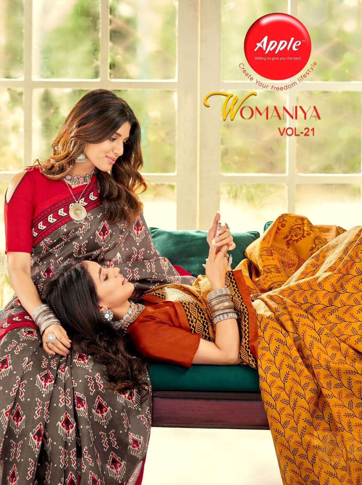 Womaniya Vol-21 By Apple 21901 To 21912 Series Indian Traditional Wear Collection Beautiful Stylish Fancy Colorful Party Wear & Occasional Wear Bhagalpuri Sarees At Wholesale Price