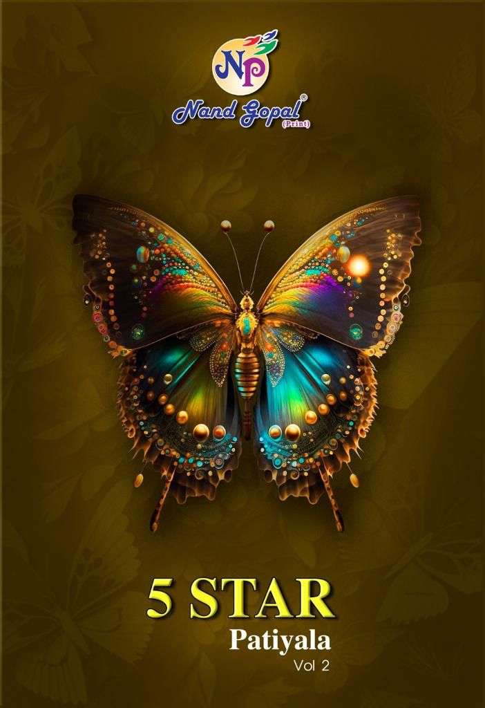 5 Star Patiyala Vol-2 By Nand Gopal Prints 2001 To 2012 Series Beautiful Stylish Suits Fancy Colorful Casual Wear & Ethnic Wear & Ready To Wear Heavy Cotton Printed Dresses At Wholesale Price