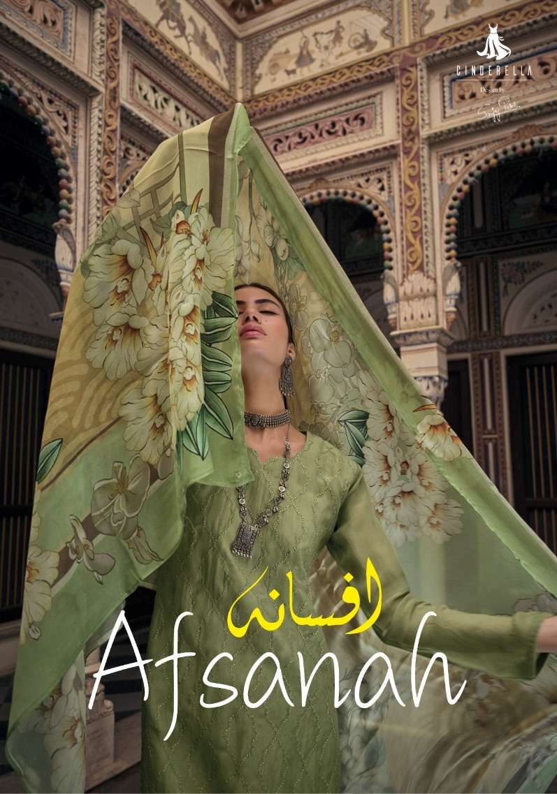 Afsanah By Cinderella 10326 To 10331 Series Designer Suits Beautiful Fancy Colorful Stylish Party Wear & Occasional Wear Pure Organza Dresses At Wholesale Price