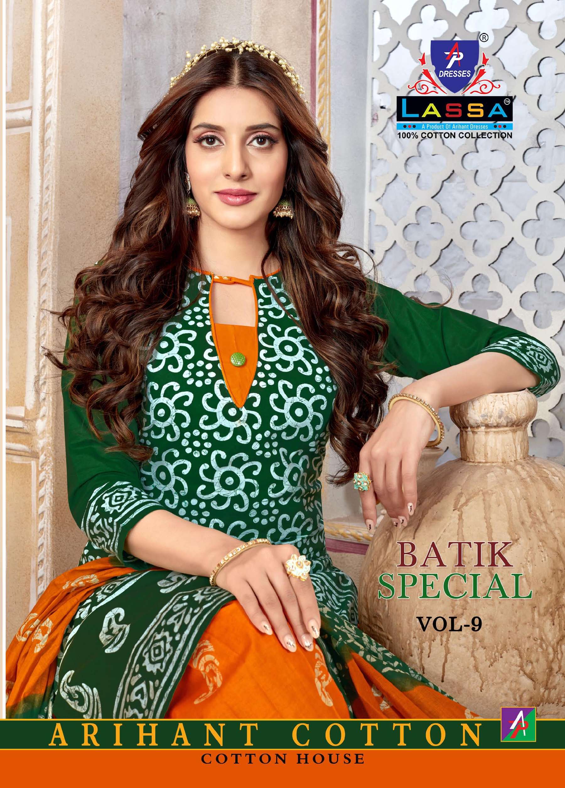 Batik Special Vol-9 By Lassa 9001 To 9010 Series Beautiful Festive Suits Colorful Stylish Fancy Casual Wear & Ethnic Wear Pure Cotton Print Dresses At Wholesale Price