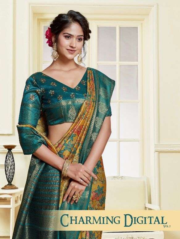 Charming Digital Vol-2 By Mintorsi 2111 To 2118 Series Indian Traditional Wear Collection Beautiful Stylish Fancy Colorful Party Wear & Occasional Wear Tussar Banarasi Sarees At Wholesale Price