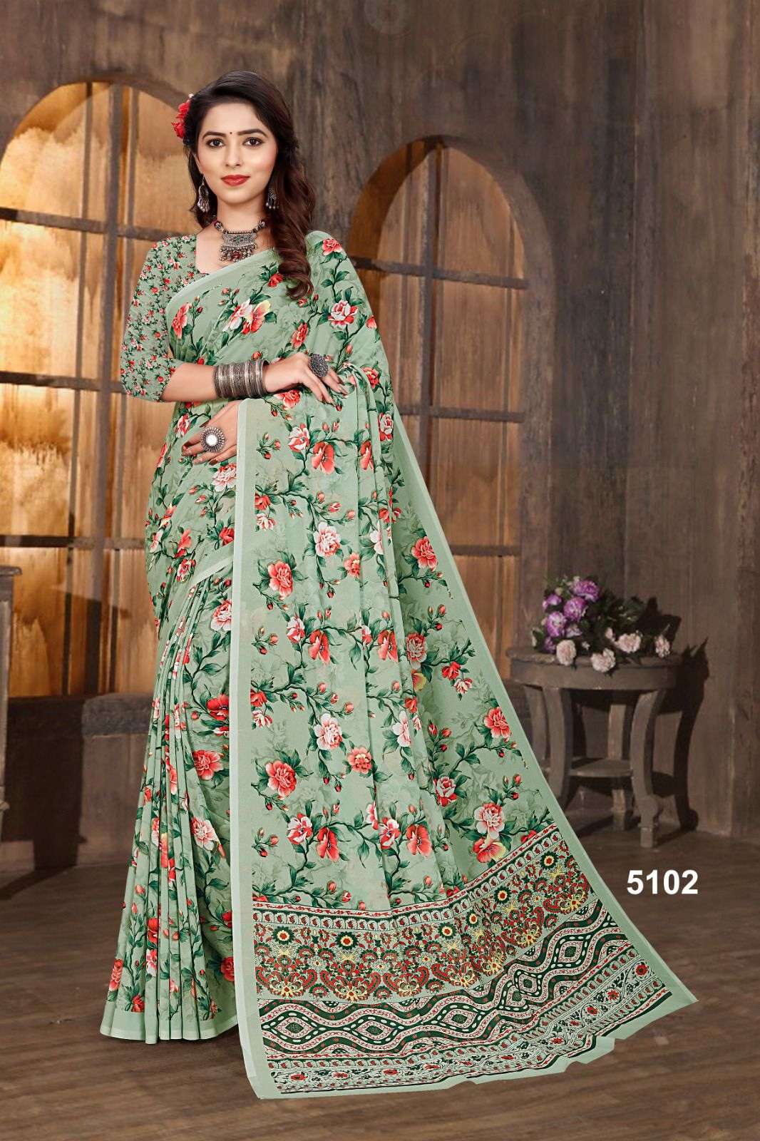 Mugda Digital Vol-2 By Mintorsi 5101 To 5108 Series Indian Traditional Wear Collection Beautiful Stylish Fancy Colorful Party Wear & Occasional Wear Soft Weightless Sarees At Wholesale Price