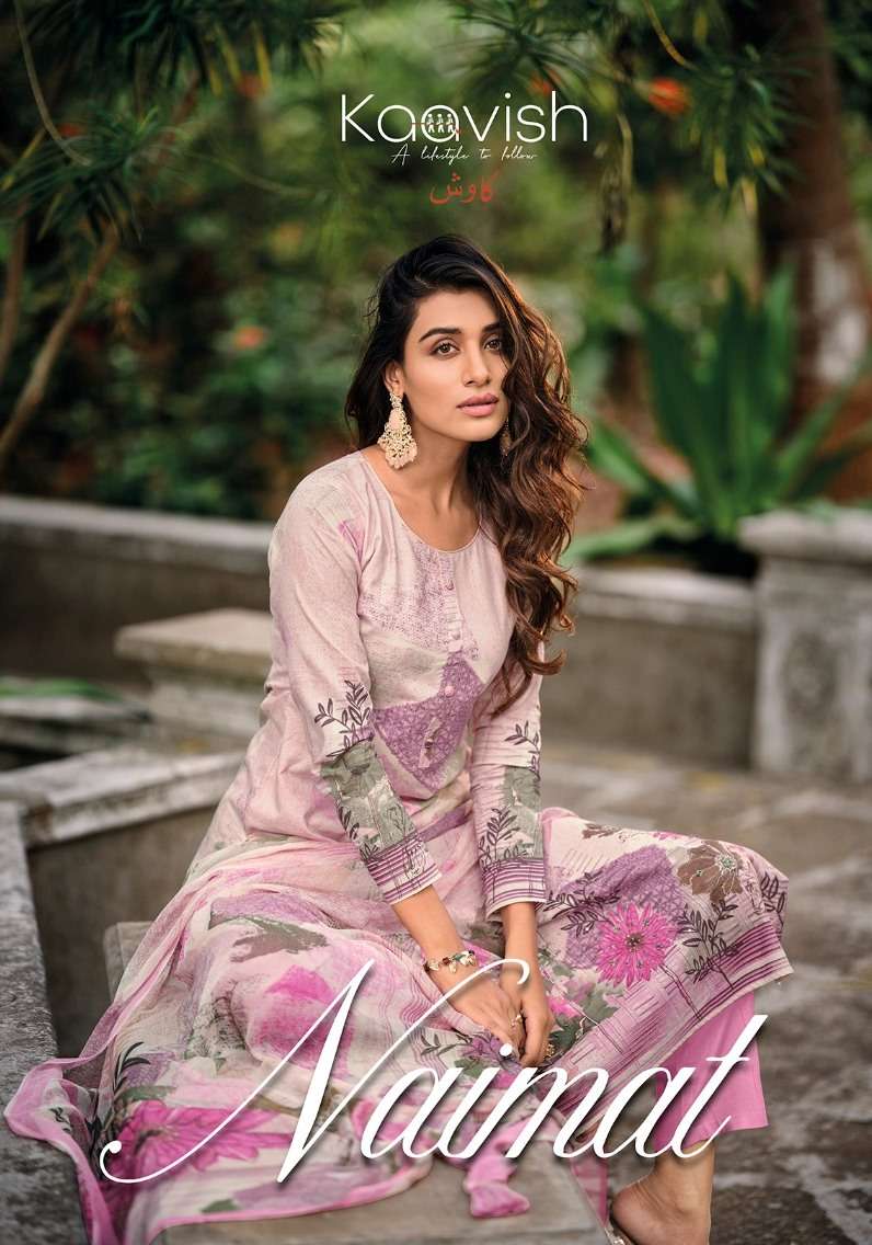 Naimat By Kaavish 661 To 666 Series Beautiful Suits Colorful Stylish Fancy Casual Wear & Ethnic Wear Pure Lawn Cotton Dresses At Wholesale Price