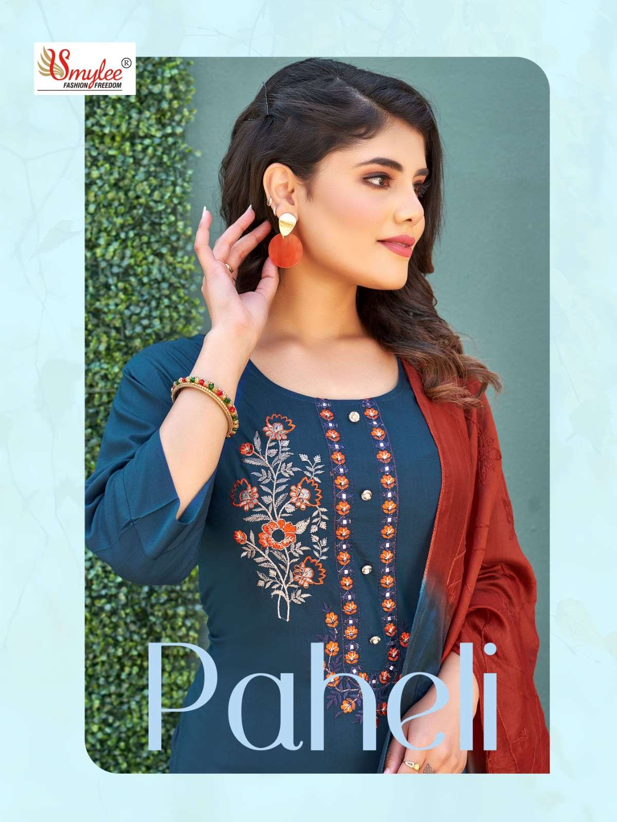 Paheli By Smylee 1001 To 1008 Series Festive Suits Beautiful Fancy Colorful Stylish Party Wear & Occasional Wear Silk Embroidered Dresses At Wholesale Price
