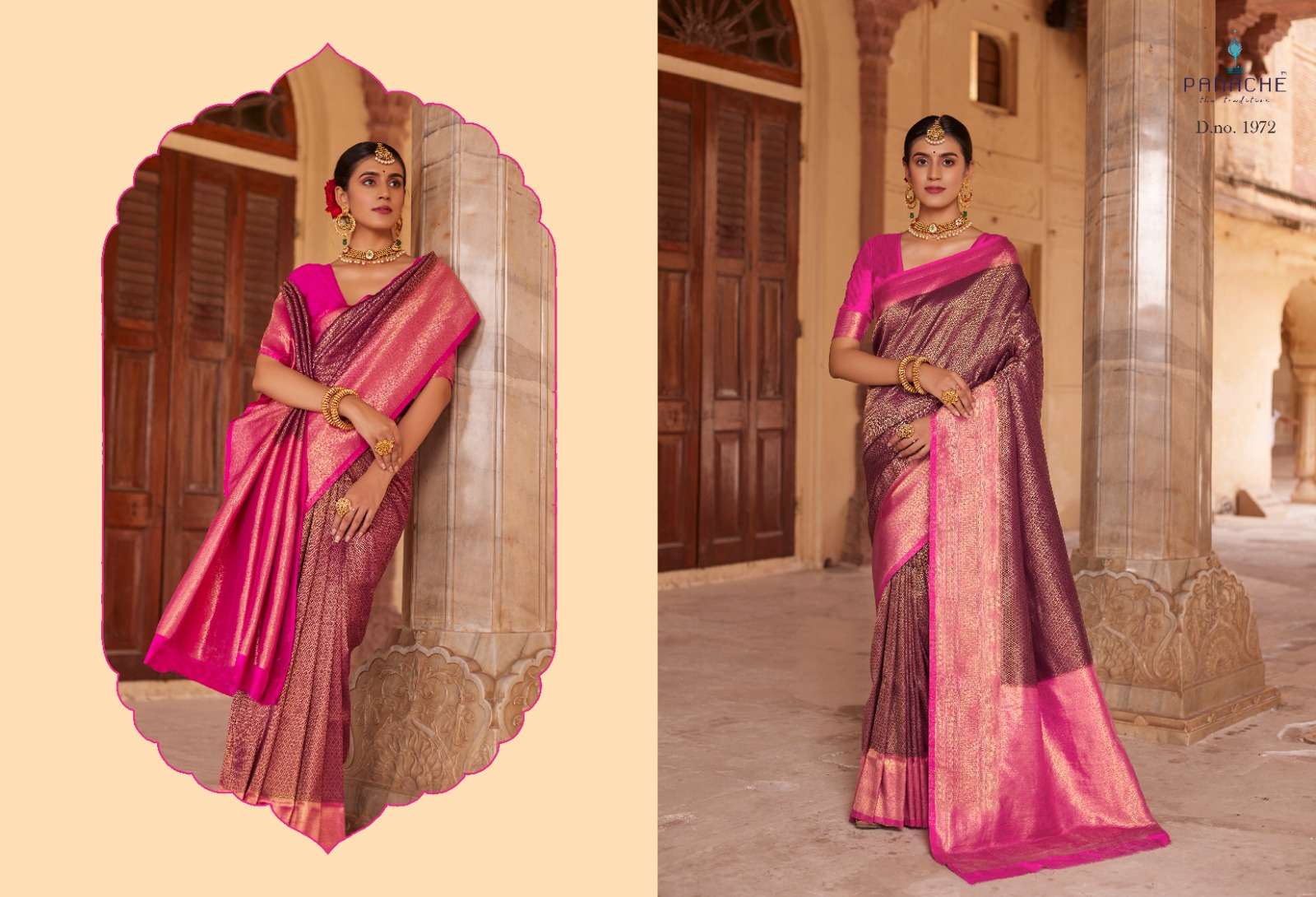 Royal Vol-1 By Panache 1971 To 1979 Series Indian Traditional Wear Collection Beautiful Stylish Fancy Colorful Party Wear & Occasional Wear Silk Sarees At Wholesale Price