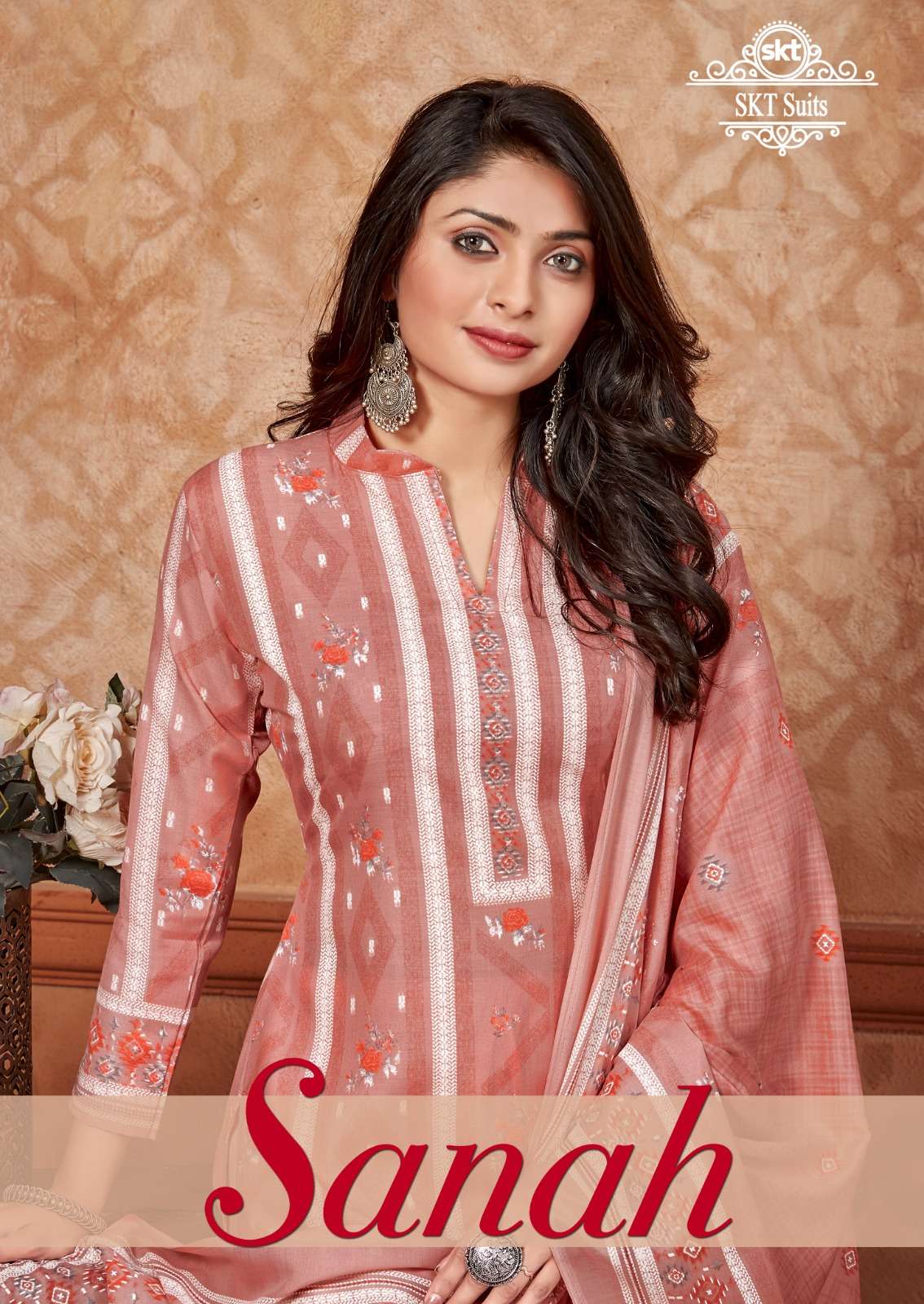 Sanah By Skt Suits 1001 To 1012 Series Beautiful Stylish Suits Fancy Colorful Casual Wear & Ethnic Wear & Ready To Wear Soft Cotton Printed Dresses At Wholesale Price