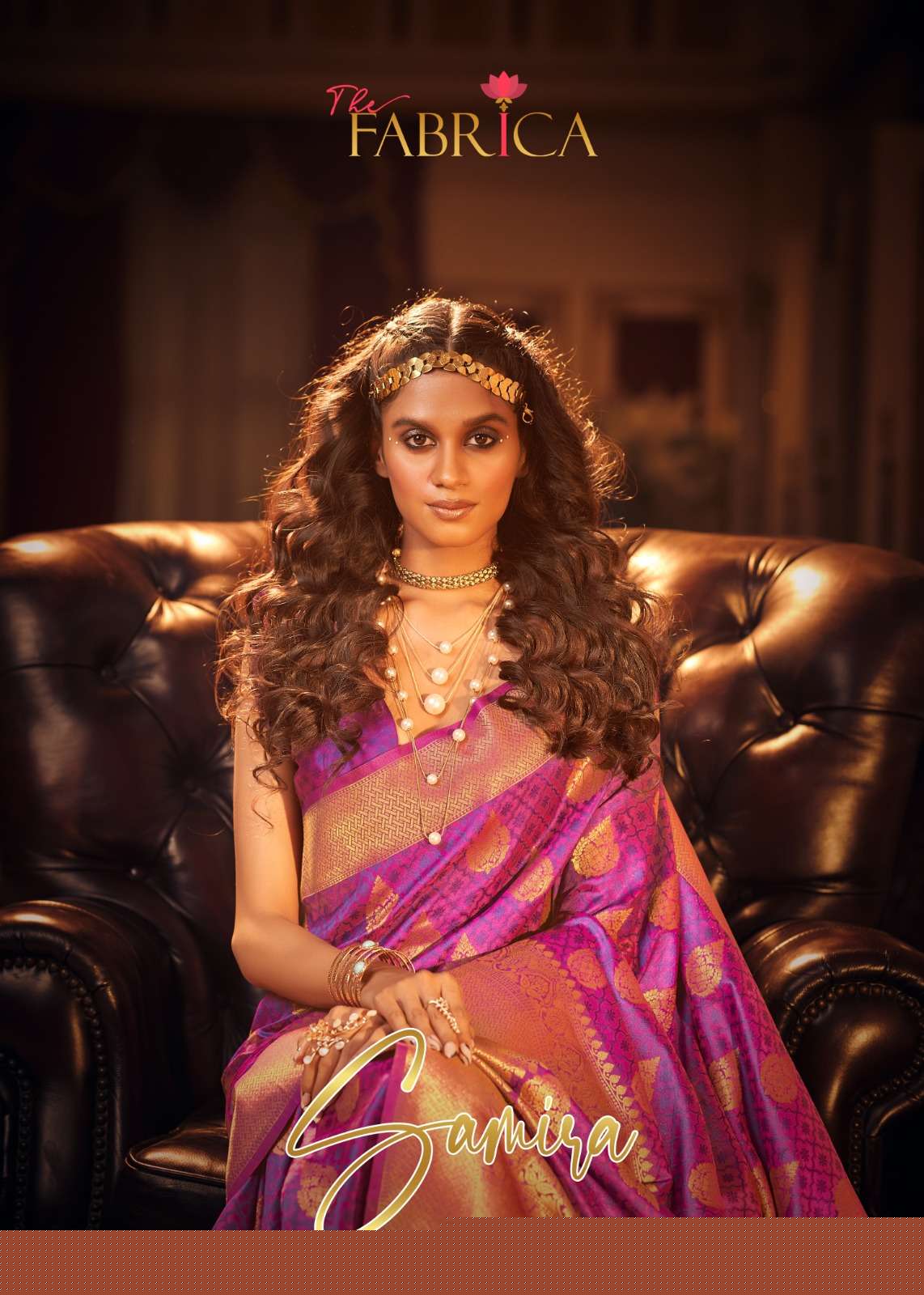 Samira By The Fabrica 25001 To 25006 Series Indian Traditional Wear Collection Beautiful Stylish Fancy Colorful Party Wear & Occasional Wear Handloom Silk Sarees At Wholesale Price