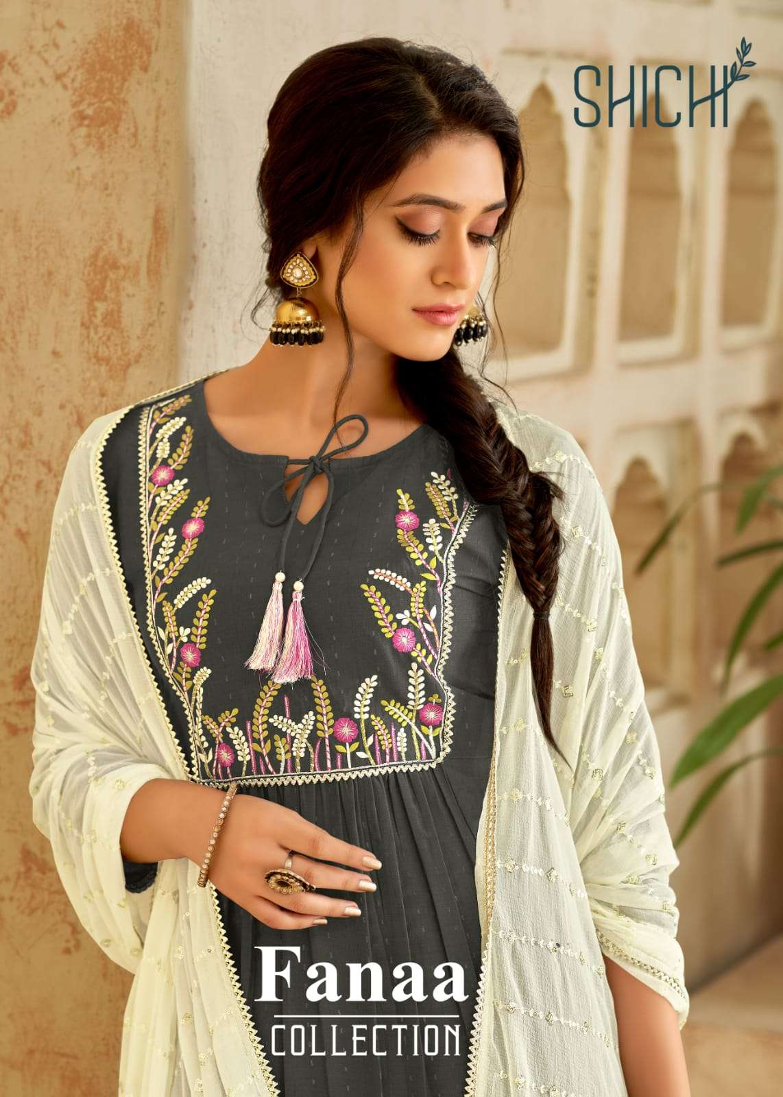 Fanaa By Shichi 73 To 78 Series Designer Suits Collection Beautiful Stylish Colorful Fancy Party Wear & Occasional Wear Chiffon Dresses At Wholesale Price