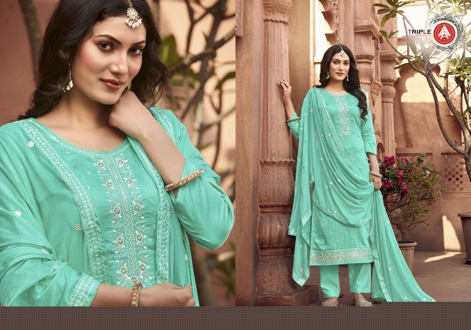 Leen By Triple Aaa 10641 To 10646 Series Beautiful Stylish Suits Fancy Colorful Casual Wear & Ethnic Wear & Ready To Wear Jam Silk Cotton Dresses At Wholesale Price