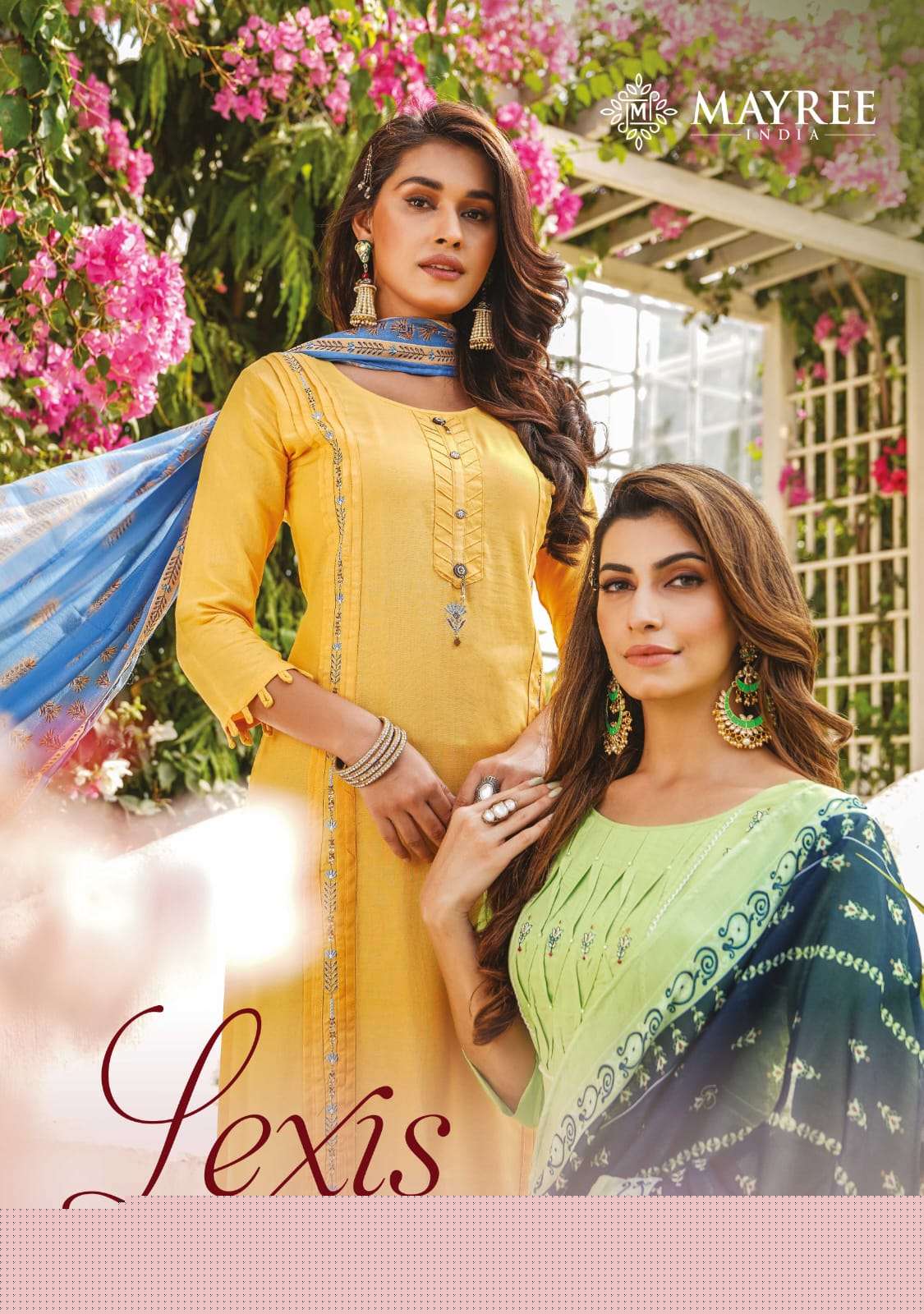 Lexis By Mayree 001 To 008 Series Beautiful Stylish Fancy Colorful Casual Wear & Ethnic Wear Rayon Cotton Kurtis At Wholesale Price