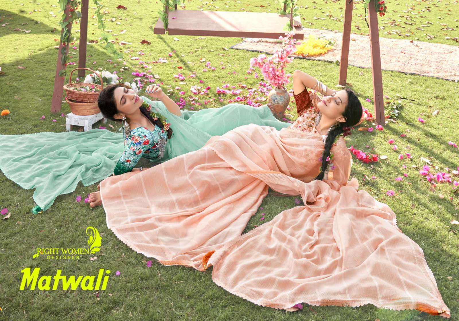 Matwali By Right Women 81301 To 81308 Series Indian Traditional Wear Collection Beautiful Stylish Fancy Colorful Party Wear & Occasional Wear Fancy Sarees At Wholesale Price