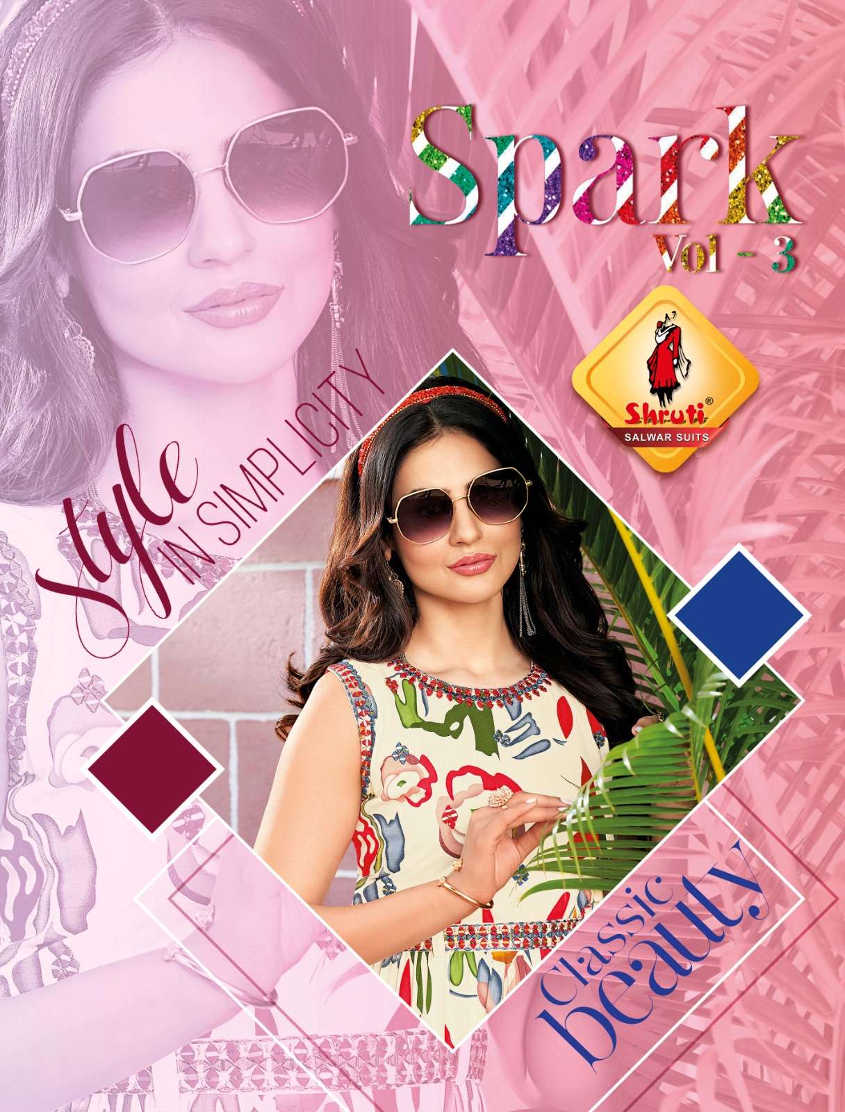 Spark Vol-3 By Shruti 01 To 05 Series Beautiful Stylish Fancy Colorful Casual Wear & Ethnic Wear Heavy Rayon Print Gown At Wholesale Price