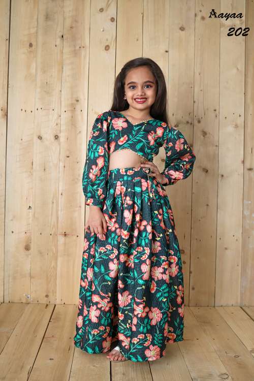 Yaana Vol-2 By Aayaa 201 To 206 Series Indian Traditional Beautiful Stylish Designer Banarasi Silk Jacquard Embroidered Party Wear Chinnon/Silk Lehengas At Wholesale Price