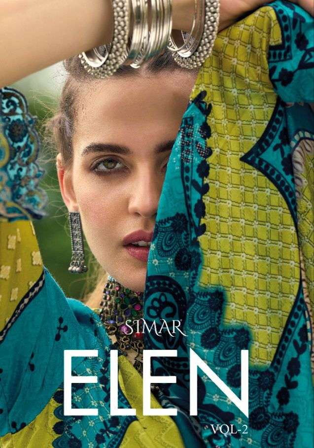 Elen Vol-2 By Glossy 2801 To 2806 Series Beautiful Suits Colorful Stylish Fancy Casual Wear & Ethnic Wear Viscose Silk Dresses At Wholesale Price