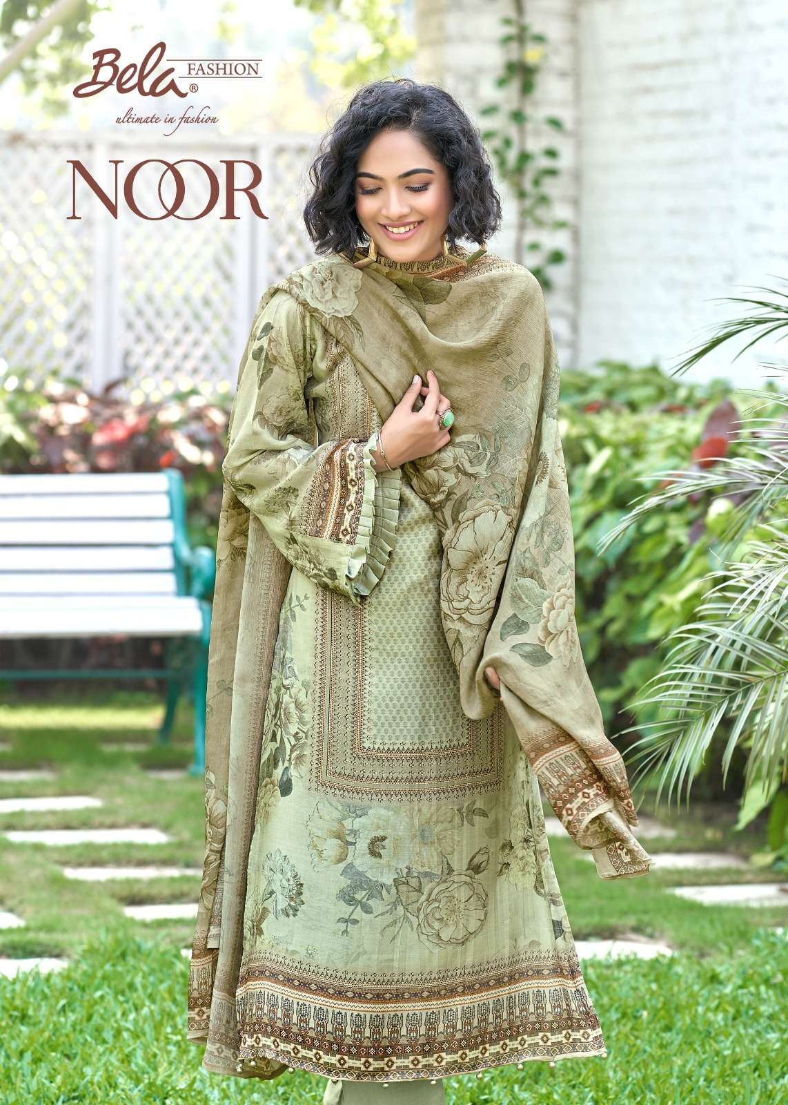 Noor By Bela Fashion 3870 To 3876 Series Beautiful Festive Suits Colorful Stylish Fancy Casual Wear & Ethnic Wear Cotton Silk Dresses At Wholesale Price