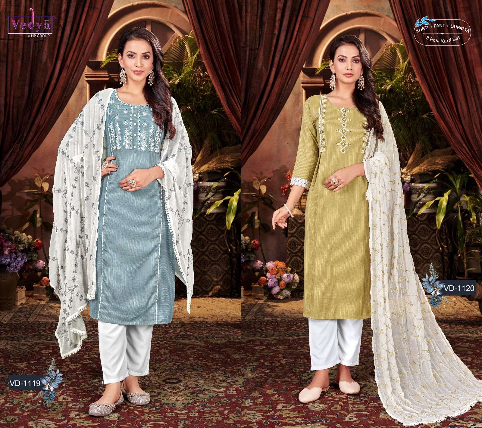 Raas By Vedya 1117 To 1122 Series Designer Festive Suits Beautiful Stylish Fancy Colorful Party Wear & Occasional Wear Chinnon Silk Dresses At Wholesale Price