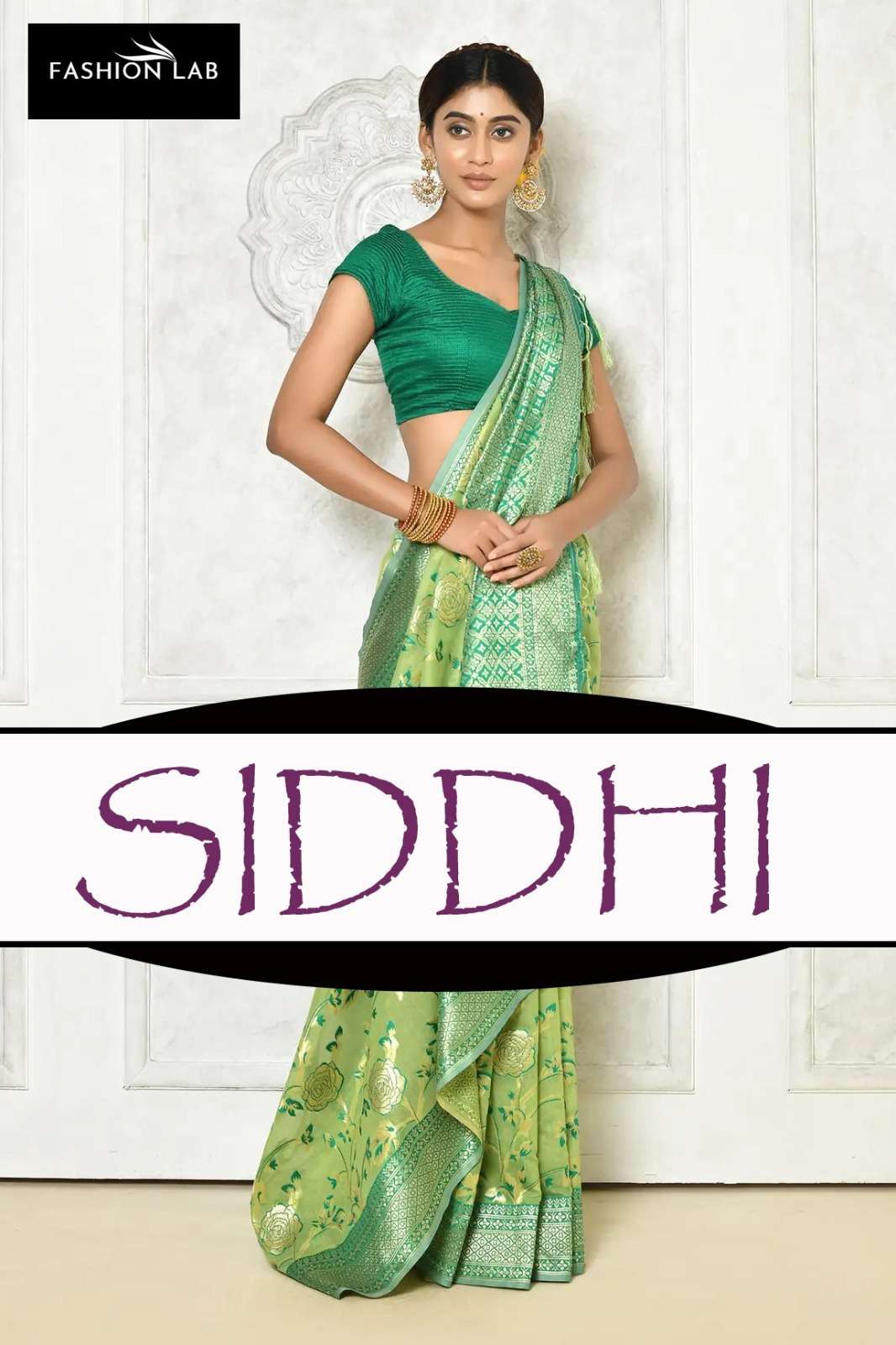 Siddhi By Fashion Lab 1301 To 1311 Series Indian Traditional Beautiful Stylish Designer Banarasi Silk Jacquard Embroidered Party Wear Cotton Sarees At Wholesale Price
