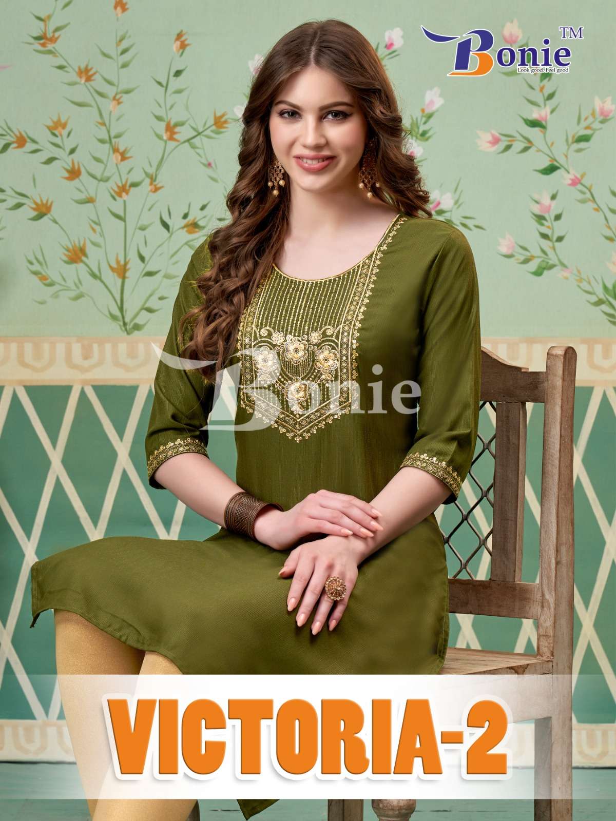 Victoria Vol-2 By Bonie 2001 To 2006 Series Beautiful Stylish Fancy Colorful Casual Wear & Ethnic Wear Silk With Work Kurtis At Wholesale Price