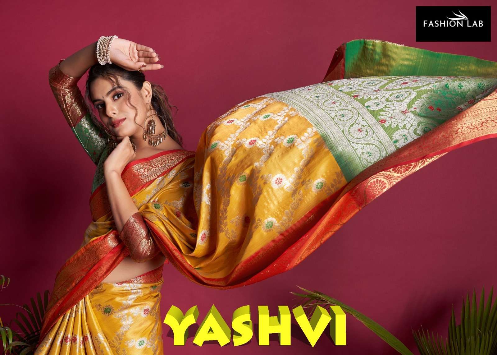 Yashvi By Fashion Lab 901 To 908 Series Indian Traditional Wear Collection Beautiful Stylish Fancy Colorful Party Wear & Occasional Wear Kanjivaram Silk Sarees At Wholesale Price