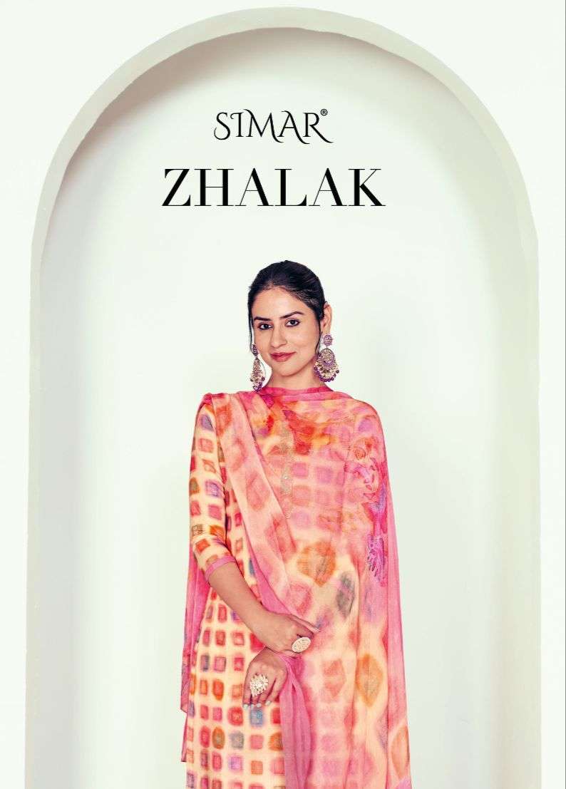Zhalak By Glossy 5031 To 5038 Series Designer Festive Suits Collection Beautiful Stylish Fancy Colorful Party Wear & Occasional Wear Pure Cotton Print Dresses At Wholesale Price