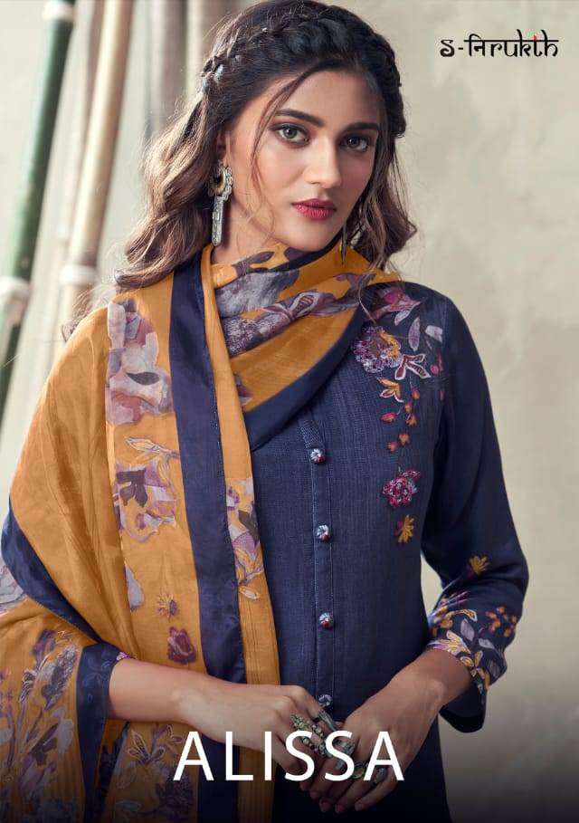 Alissa By S-Nirukth Beautiful Stylish Festive Suits Fancy Colorful Casual Wear & Ethnic Wear & Ready To Wear Cotton Print Dresses At Wholesale Price