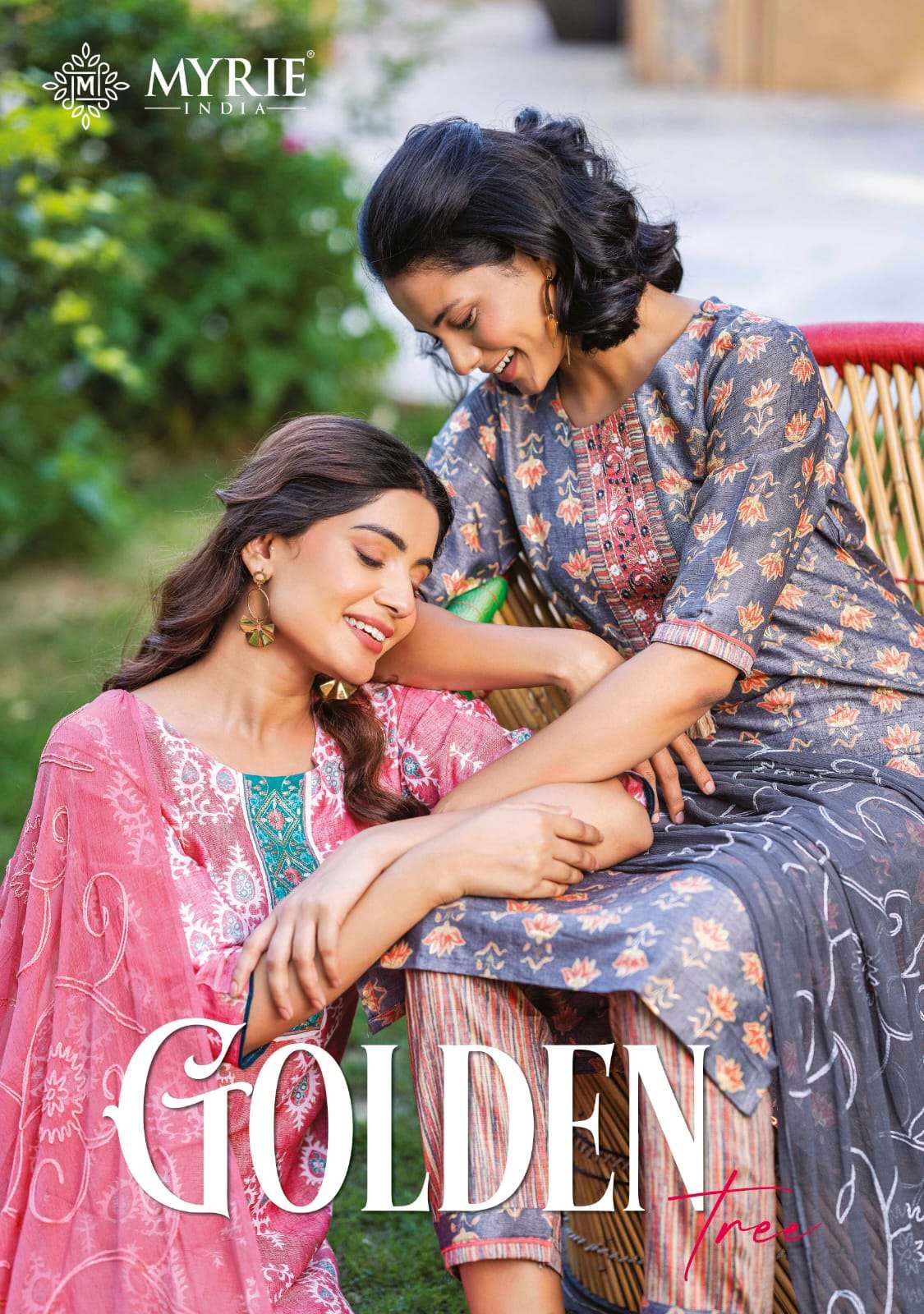 Golden Tree By Myrie 101 To 108 Series Beautiful Suits Colorful Stylish Fancy Casual Wear & Ethnic Wear Capsule Print Dresses At Wholesale Price