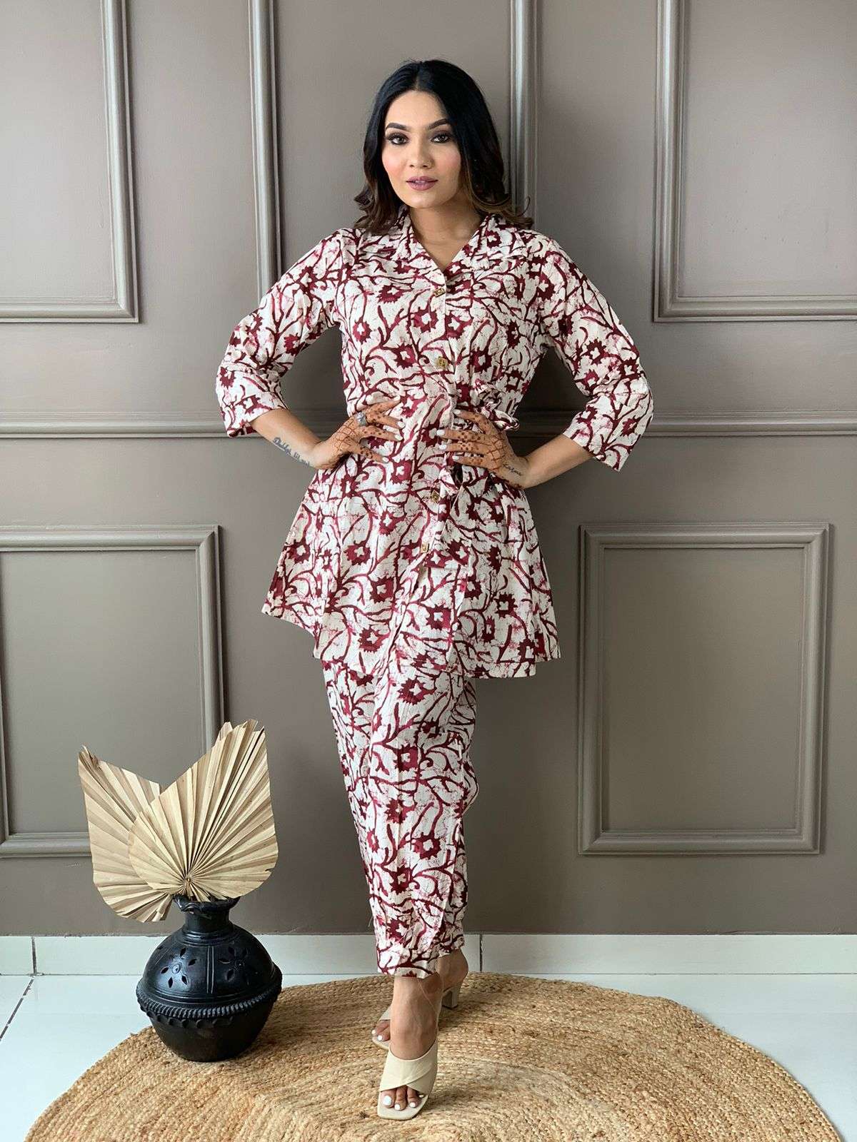 John Co-Ord Vol-3 By FF 01 To 04 Series Designer Stylish Fancy Colorful Beautiful Party Wear & Ethnic Wear Collection Cotton Print Tops With Bottom At Wholesale Price