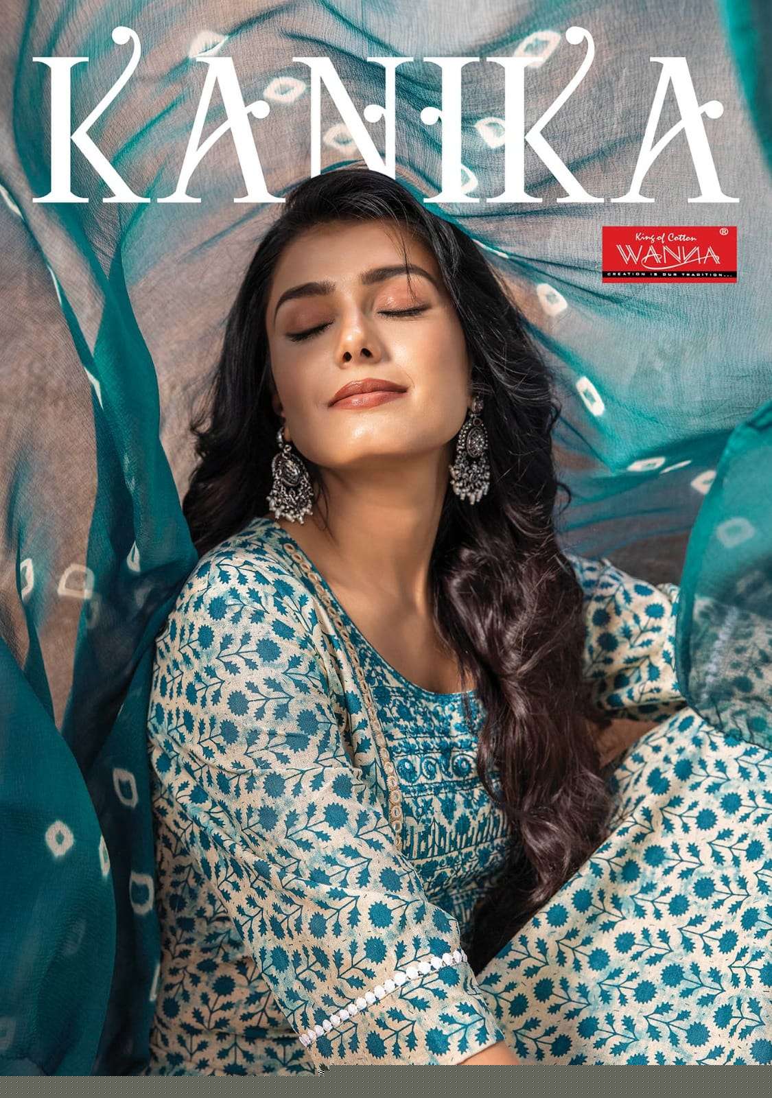 Kanika By Wanna 101 To 107 Series Beautiful Winter Collection Suits Stylish Fancy Colorful Casual Wear & Ethnic Wear Pure Cambric Cotton Dresses At Wholesale Price