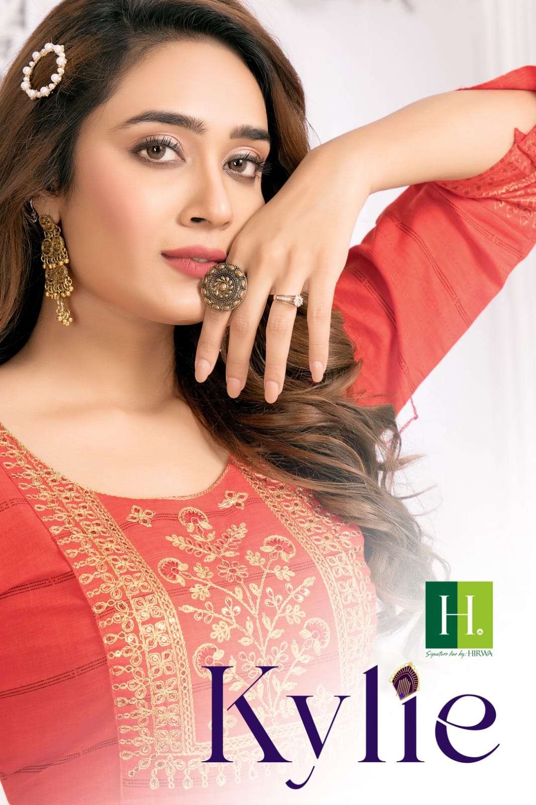 Kylie By Hirwa 101 To 108 Series Designer Stylish Fancy Colorful Beautiful Party Wear & Ethnic Wear Collection Viscose Rayon Print Kurtis At Wholesale Price