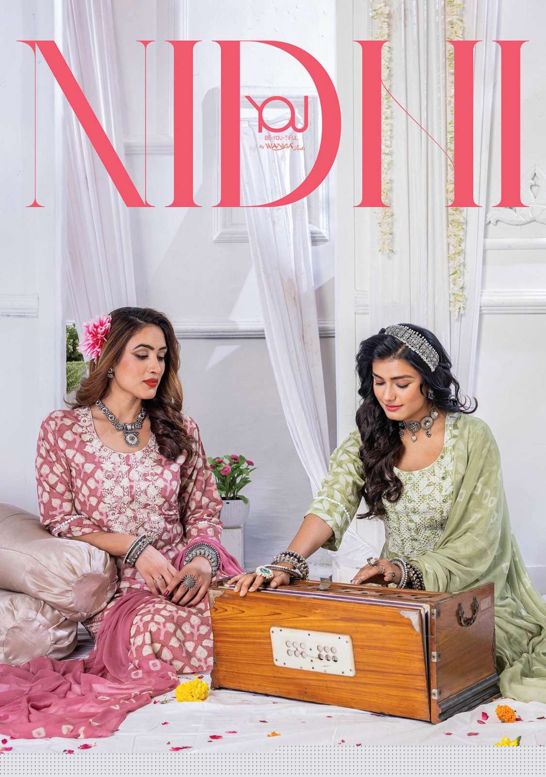 Nidhi By You 101 To 109 Series Designer Festive Suits Beautiful Fancy Stylish Colorful Party Wear & Occasional Wear Pure Cambric Cotton With Work Dresses At Wholesale Price