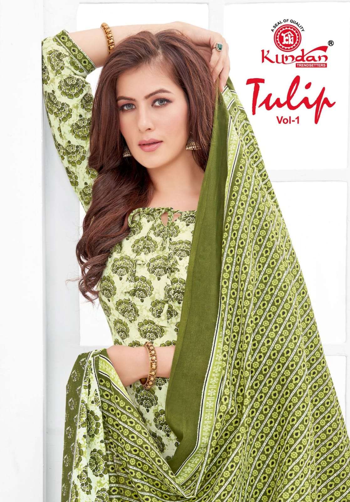 Tulip Vol-1 By Kundan 1001 To 1012 Series Beautiful Suits Colorful Stylish Fancy Casual Wear & Ethnic Wear Pure Cotton Dresses At Wholesale Price