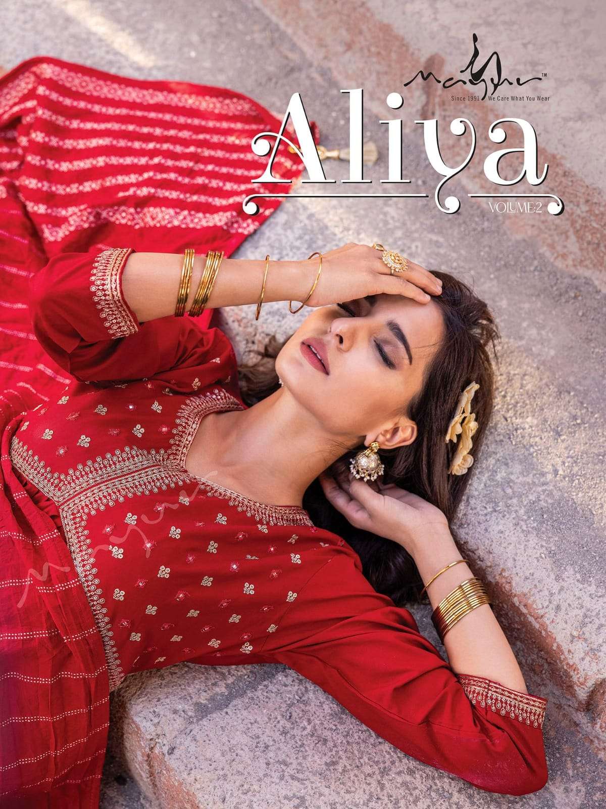 Aliya Vol-2 By Mayur 201 To 206 Series Beautiful Suits Colorful Stylish Fancy Casual Wear & Ethnic Wear Heavy Rayon Dresses At Wholesale Price