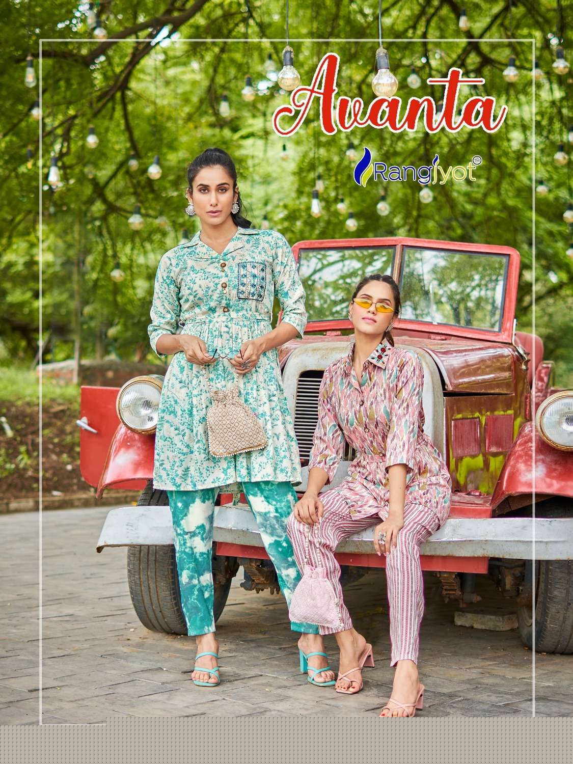 Avanta By Rangjyot Fashion 1001 To 1005 Series Designer Stylish Fancy Colorful Beautiful Party Wear & Ethnic Wear Collection Heavy Capsule Tops With Bottom At Wholesale Price