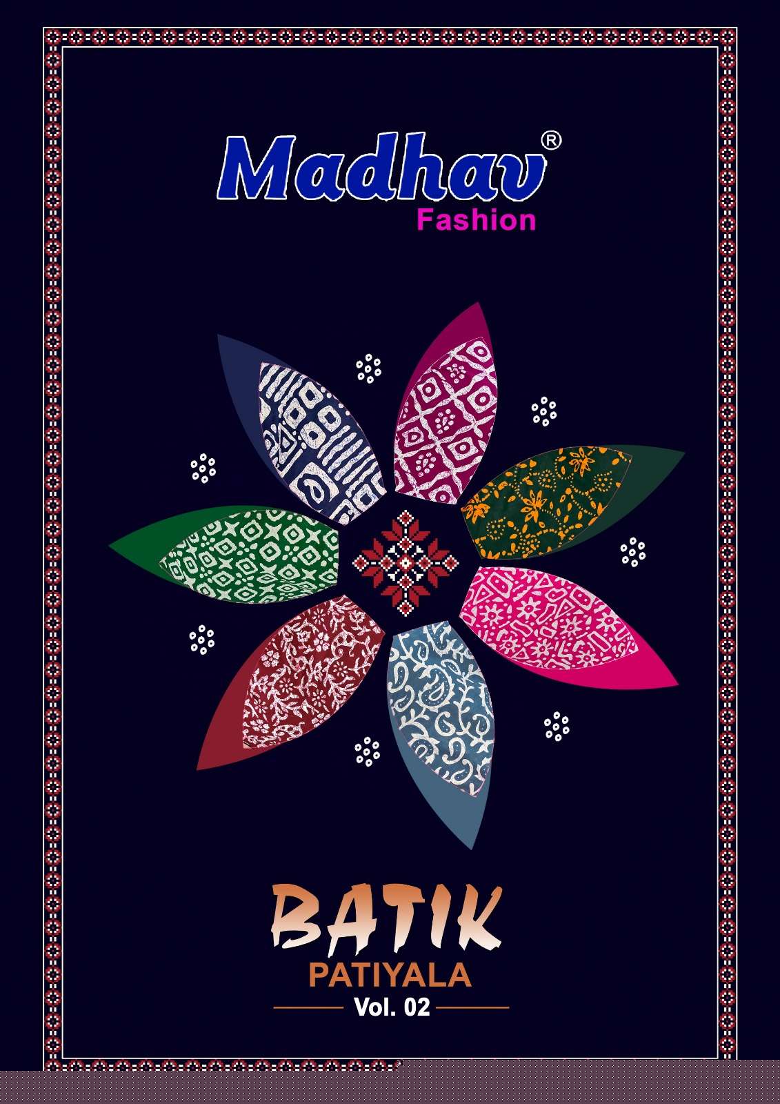 Batik Patiyala Vol-2 By Madhav Fashion 2001 To 2010 Series Beautiful Stylish Festive Suits Fancy Colorful Casual Wear & Ethnic Wear & Ready To Wear Pure Cotton Print Dresses At Wholesale Price