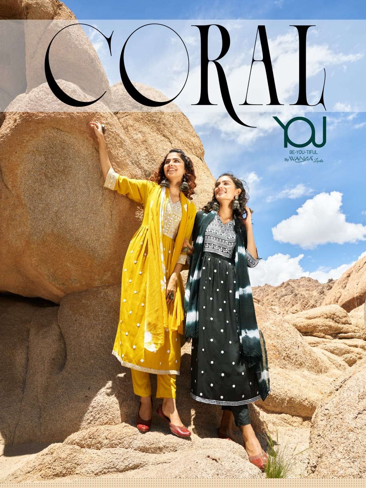 Coral By You 2001 To 2006 Series Beautiful Suits Colorful Stylish Fancy Casual Wear & Ethnic Wear Heavy Rayon Slub Dresses At Wholesale Price
