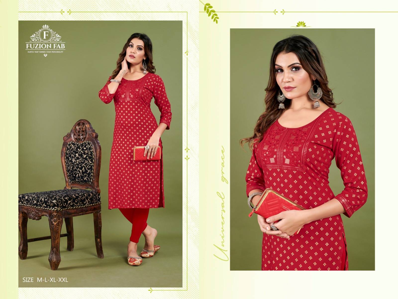 Dhyani Vol-1 By Fuzion Hub 01 To 04 Series Designer Stylish Fancy Colorful Beautiful Party Wear & Ethnic Wear Collection Rayon Embroidered Kurtis At Wholesale Price