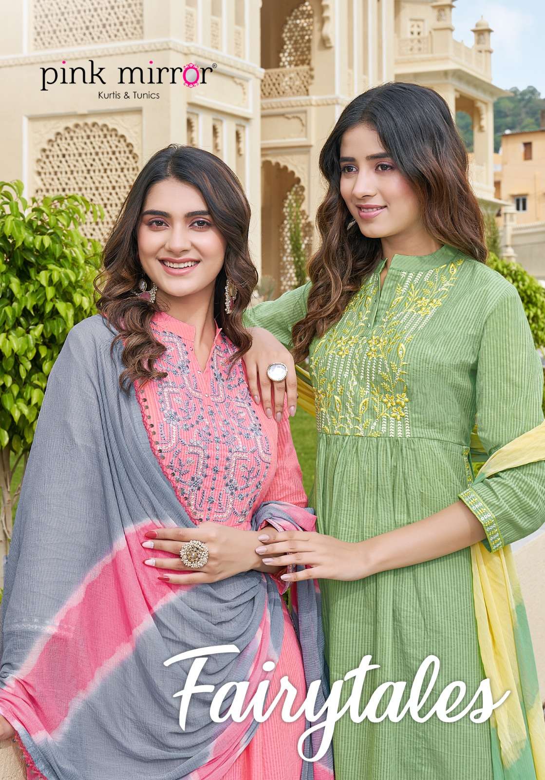 Fairytales By Pink Mirror 1101 To 1106 Series Beautiful Suits Colorful Stylish Fancy Casual Wear & Ethnic Wear Pure Cotton Dresses At Wholesale Price