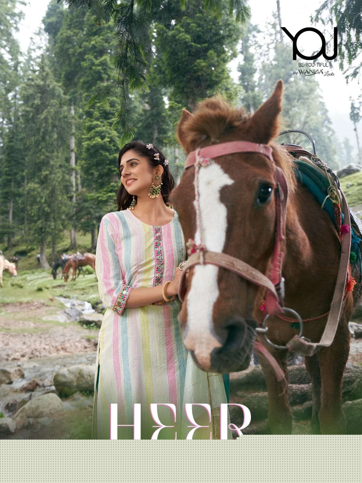 Heer By You 1001 To 1006 Series Designer Festive Festive Suits Collection Beautiful Stylish Fancy Colorful Party Wear & Occasional Wear Muslin Embroidered Dresses At Wholesale Price