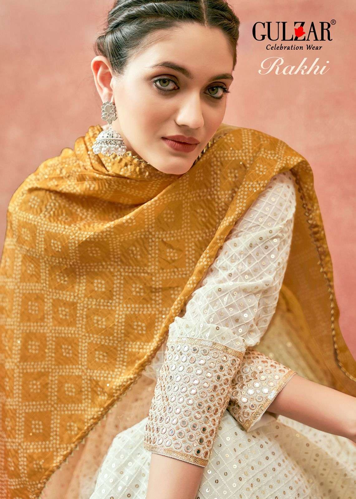 Rakhi By Gulzar 2025 To 2026 Series Designer Stylish Fancy Colorful Beautiful Party Wear & Ethnic Wear Collection Fancy Gown With Dupatta At Wholesale Price